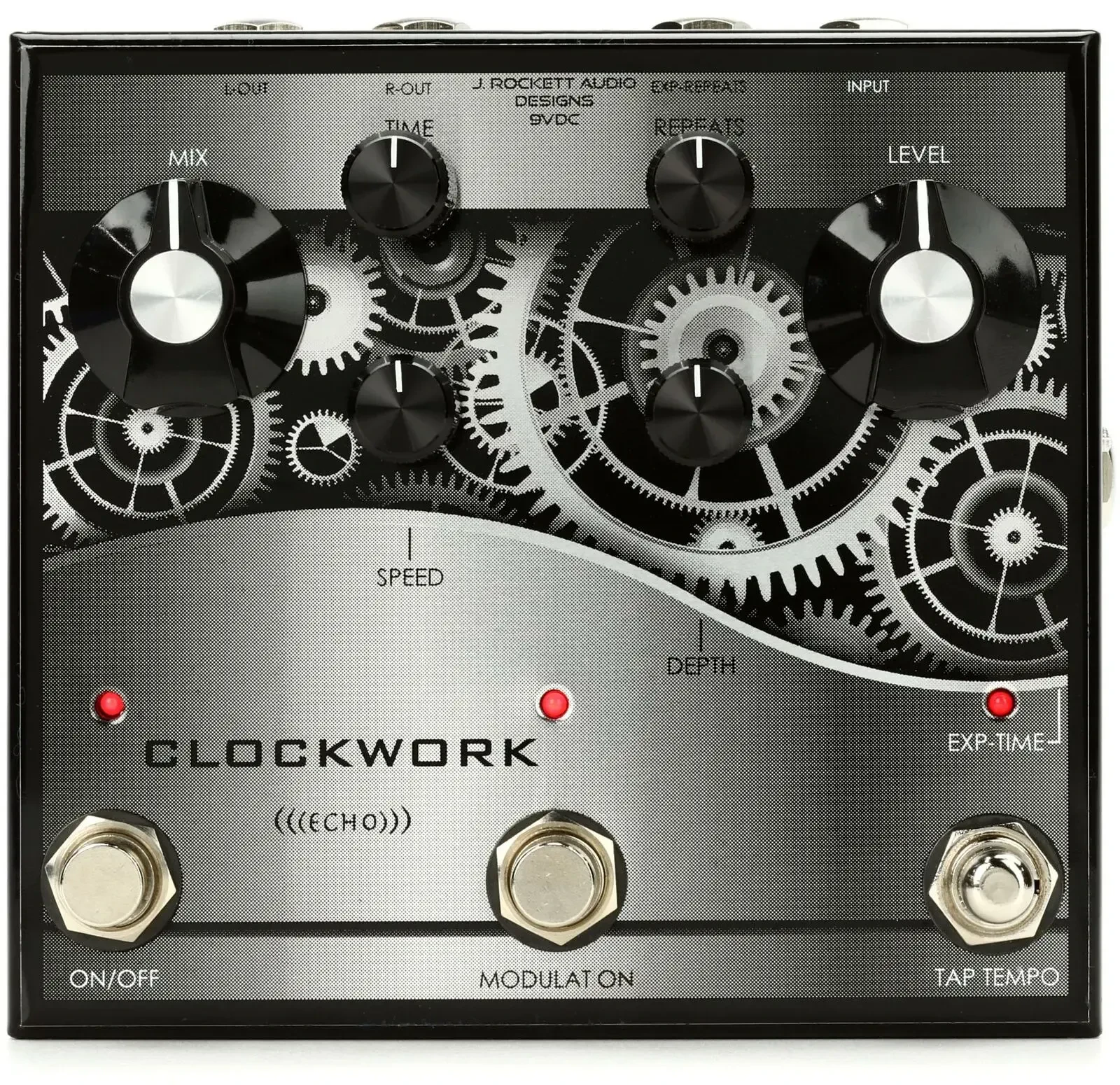 Педаль эффектов для электрогитары J. Rockett Audio Designs Clockwork Echo Delay Pedal