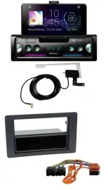Pioneer DAB Bluetooth MP3 USB Autoradio für Saab 9.5 (ab 2005)