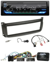 JVC Bluetooth DAB USB Lenkrad Autoradio für Chrysler Dofge RAM ab 2002