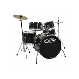 Ударная установка акустическая PDP by DW Player 5-Piece Junior Drum Set with Cymbals and Throne Black