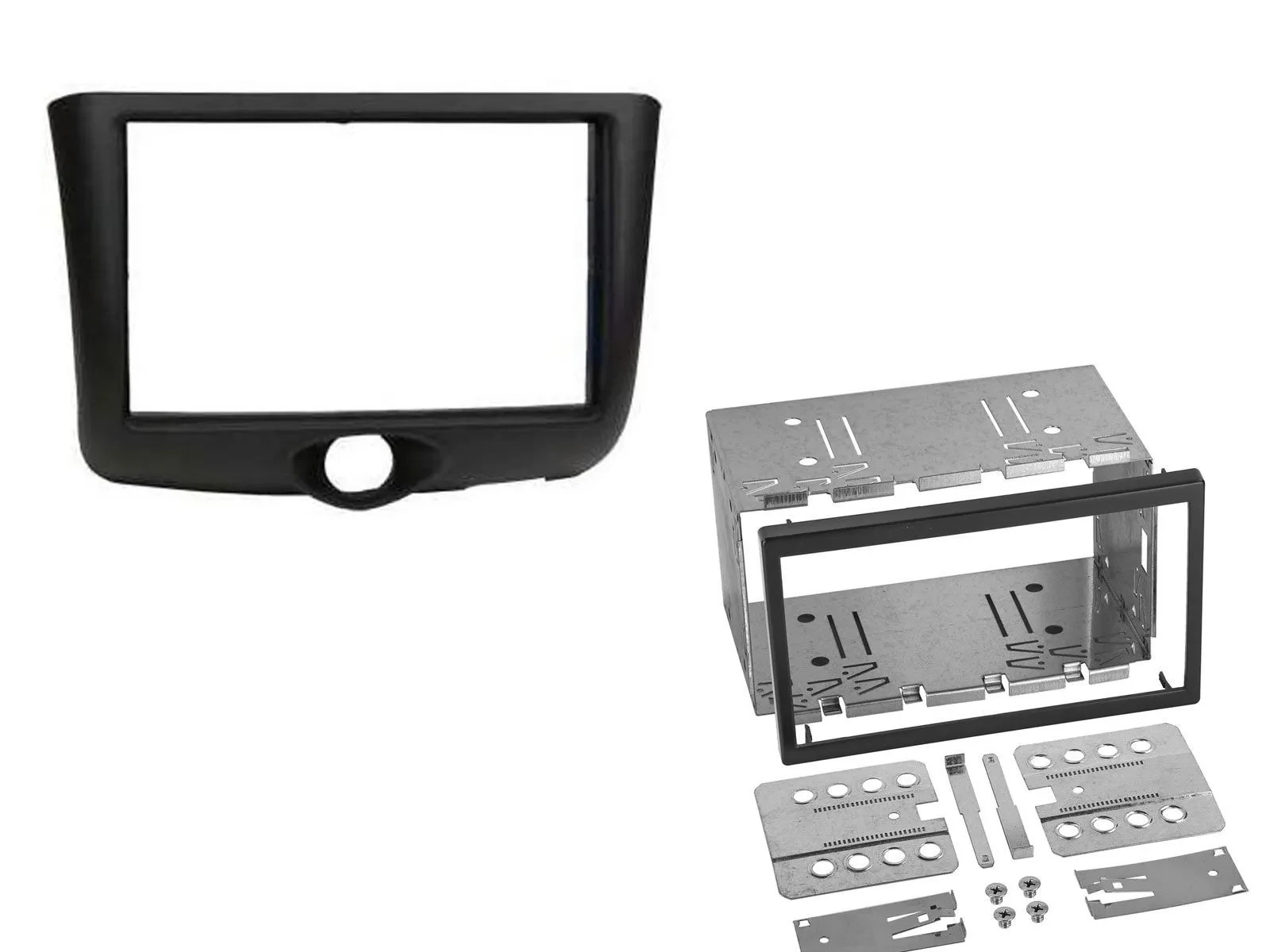 Radioblende Set Doppel DIN Autoradio für Toyota Yaris 1999-2003