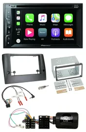 Pioneer Lenkrad USB DVD Bluetooth DAB 2DIN Autoradio für Fiat Stilo 2005-2007