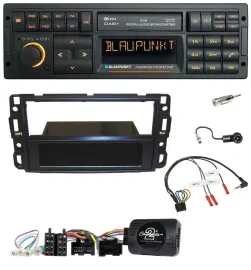 Автомагнитола для Cadillac BLS Blaupunkt USB, DAB, SD, Bluetooth, поддержка кнопок на руле 2006–2010