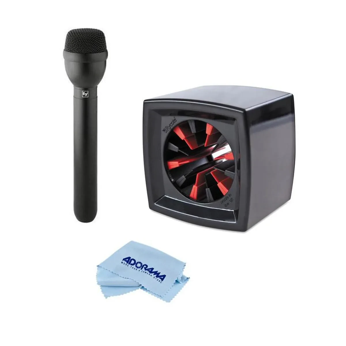 Микрофон для интервью Electro-Voice RE50/b динамический, всенаправленный, проводной, черный