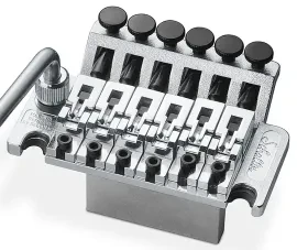 Schaller Germany Floyd Rose Tremolo Kit - Chrome with 32mm Block, R2 Nut
