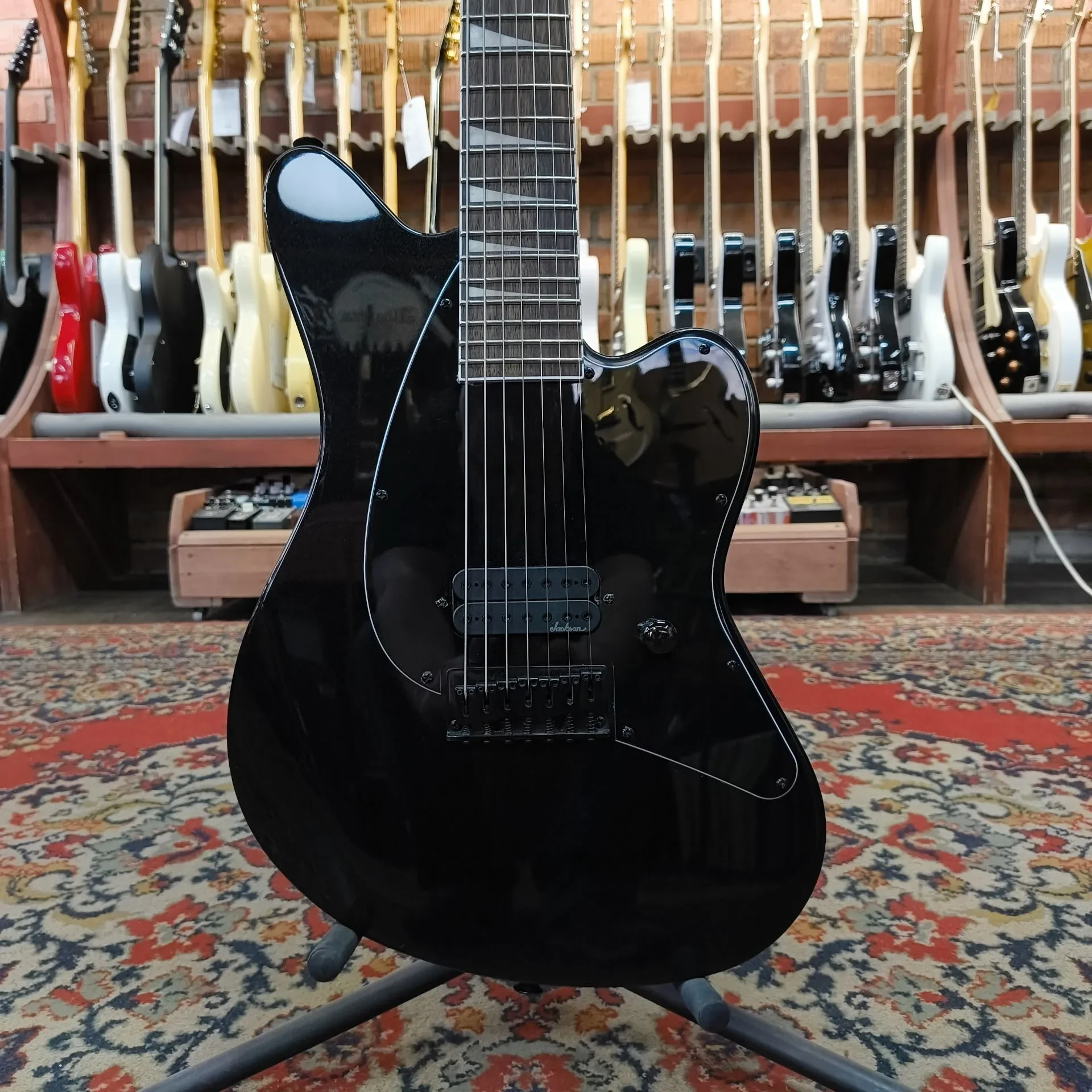 Электрогитара Jackson X Series Surfcaster HT7 Black 2025 Indonesia