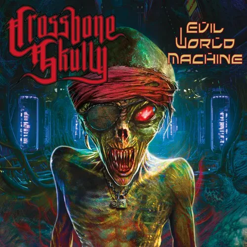 Виниловая пластинка Crossbone Skully - Evil World Machine [New Vinyl LP] Explicit, Colored Vinyl, 14