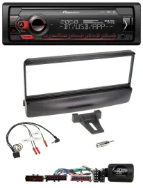 Автомагнитола для Ford Mondeo 2000–2002 Pioneer USB, DAB, Bluetooth, черная