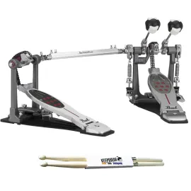 Педаль для барабана Pearl P2052C Eliminator с барабанными палочками