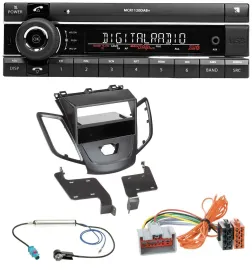 Автомагнитола Kienzle Bluetooth, MP3, USB, DAB для Ford Fiesta JA8 (2008–2010) без дисплея
