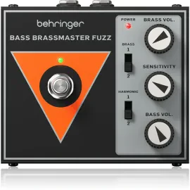 BEHRINGER BASS BRASSMASTER FUZZ - легендарный басовый фузз