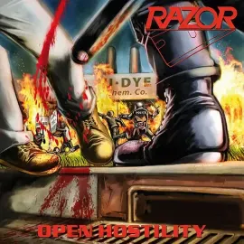Виниловая пластинка Razor - Open Hostility [New Vinyl LP] Colored Vinyl, Reissue