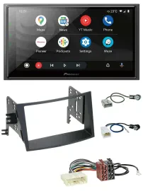 Pioneer USB 2DIN DAB MP3 Bluetooth Autoradio für Subaru Legacy Outback ab 09