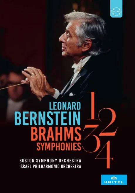 LEONARD BERNSTEIN / BOSTON SYMPHONY ORCHESTRA - Brahms: Symphonies 1-4 (2DVD)