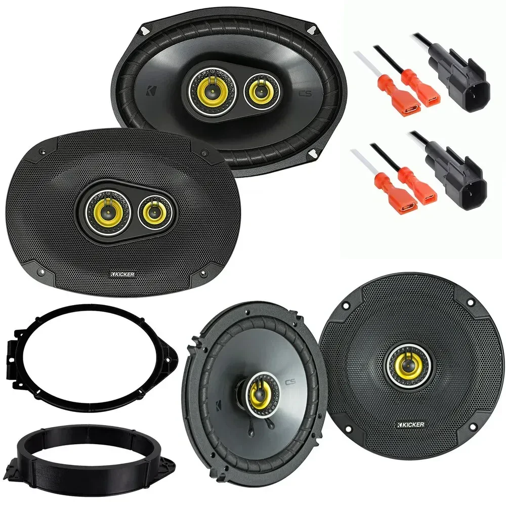 Автомобильные динамики для Chevrolet Silverado 1500 Kicker Factory Speaker Upgrade Package 2014–2018 (набор)