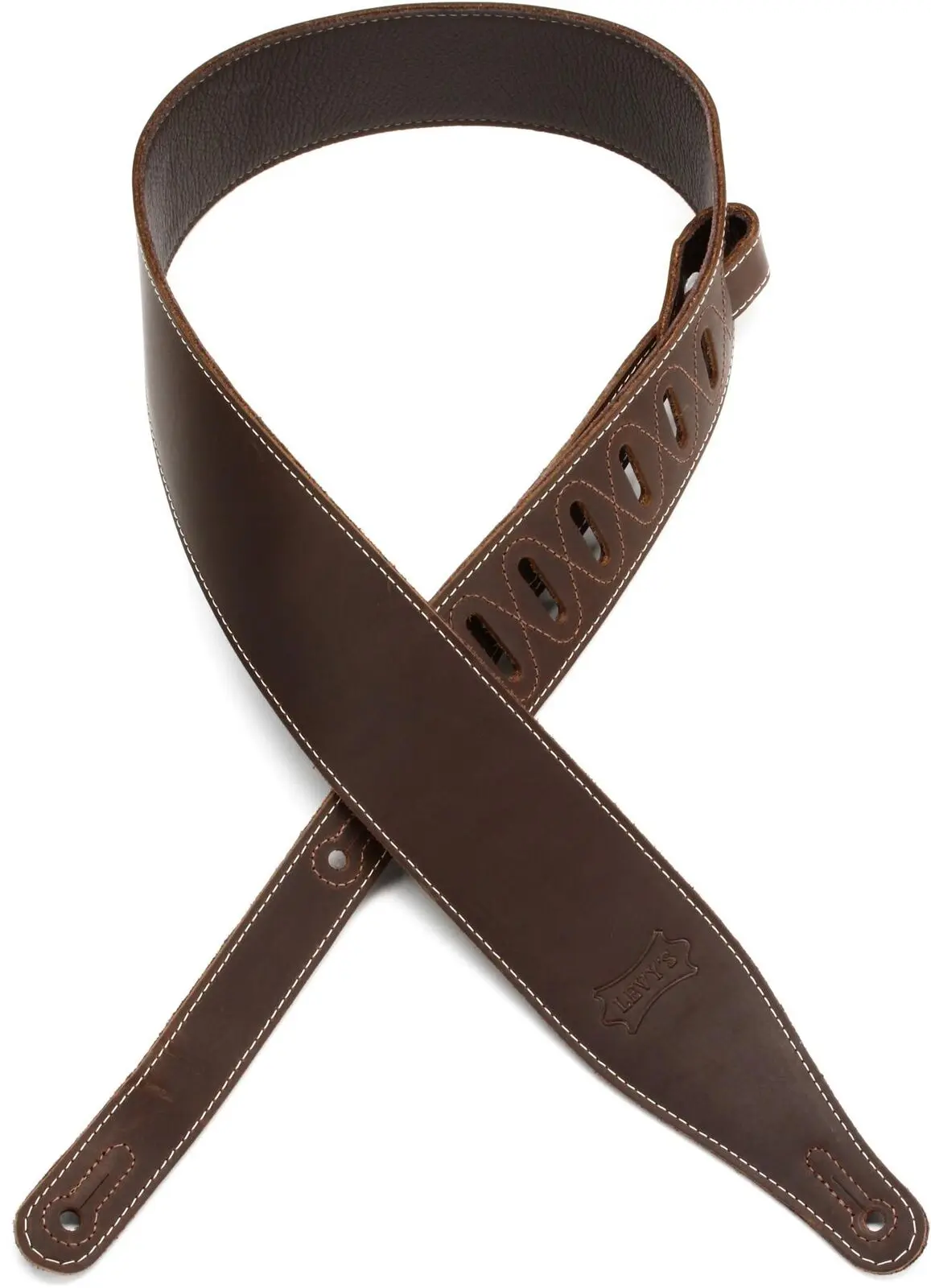 Ремень для гитары Levy's M17BASDBR Dark Brown