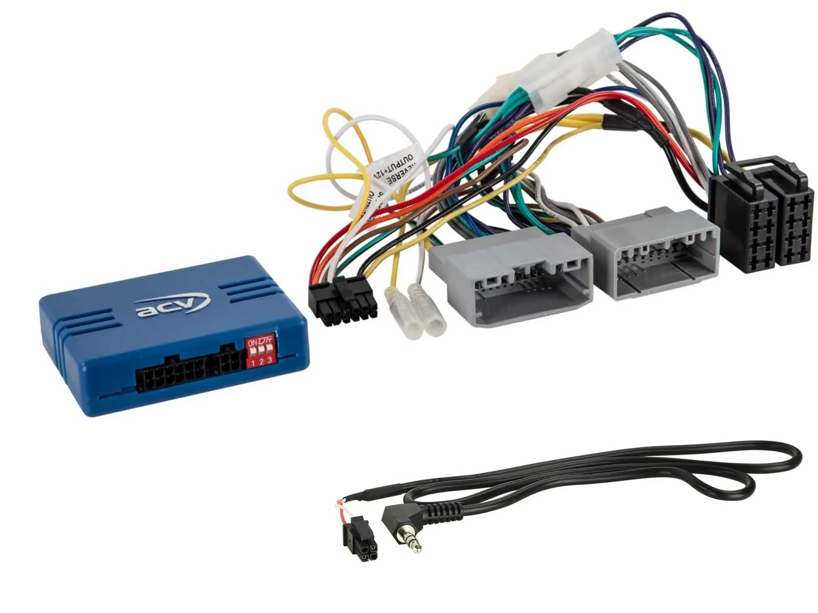 ACV Lenkradadapter für Chrysler Dodge Jeep Lancia VW Clarion JVC Klinke