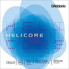 Струны для виолончели D'Addario Helicore H510 3/4M