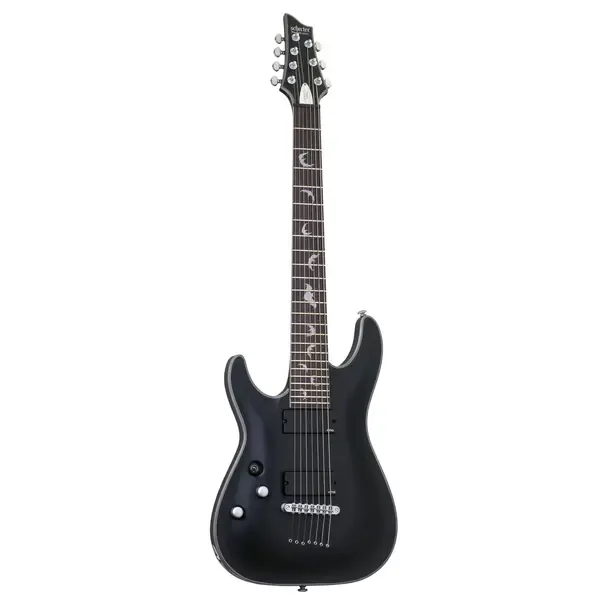 Электрогитара Schecter Damien Platinum-7 LH Satin Black