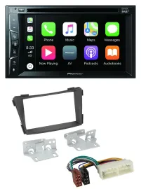 Pioneer MP3 USB DVD Bluetooth DAB 2DIN Autoradio für Hyundai i40 Typ VF ab 2016