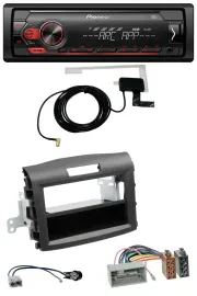 Автомагнитола для Honda CR-V (с 2013) Pioneer 1DIN USB DAB MP3 AUX