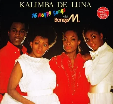 BONEY M - Kalimba De Luna - 16 Happy Songs With Boney M. (LP , Used)