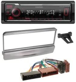 Автомагнитола Kenwood MP3, Bluetooth, USB, DAB для Ford Cougar/Fiesta/Escort/Focus 95-0