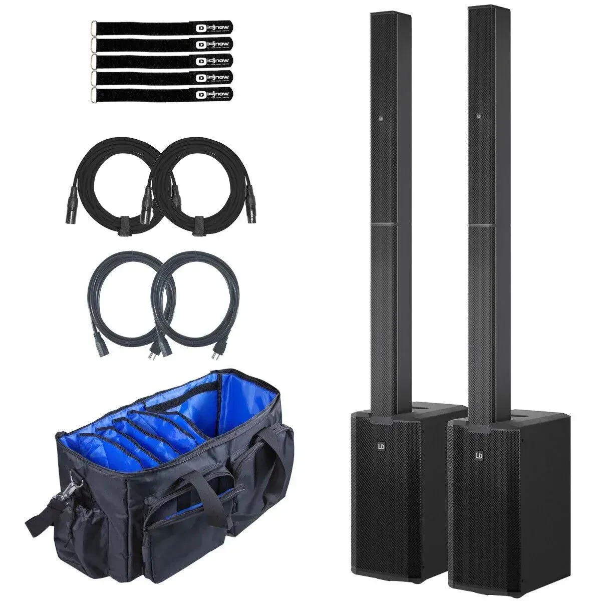 Акустическая система для PA LD Systems MAUI 11 G3 MIX, черный, колонная, с цифровым микшером (набор, пара)