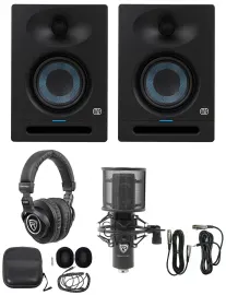 Студийные мониторы PreSonus Eris Studio 5 активные, 5" (набор, пара), с микрофоном и наушниками