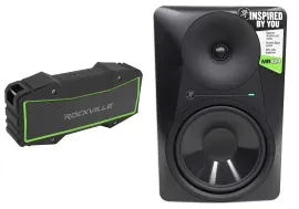 Mackie MR824 8” 85 Watt Powered Studio Monitor Class A/B Bi-Amped+Free Speaker
