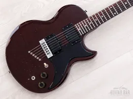 Б/У Электрогитара Gibson L6-S Deluxe 1976 винно-красный с кейсом