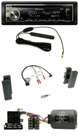 Автомагнитола Pioneer MP3 USB CD DAB для Seat Leon 2002–2006 и Toledo