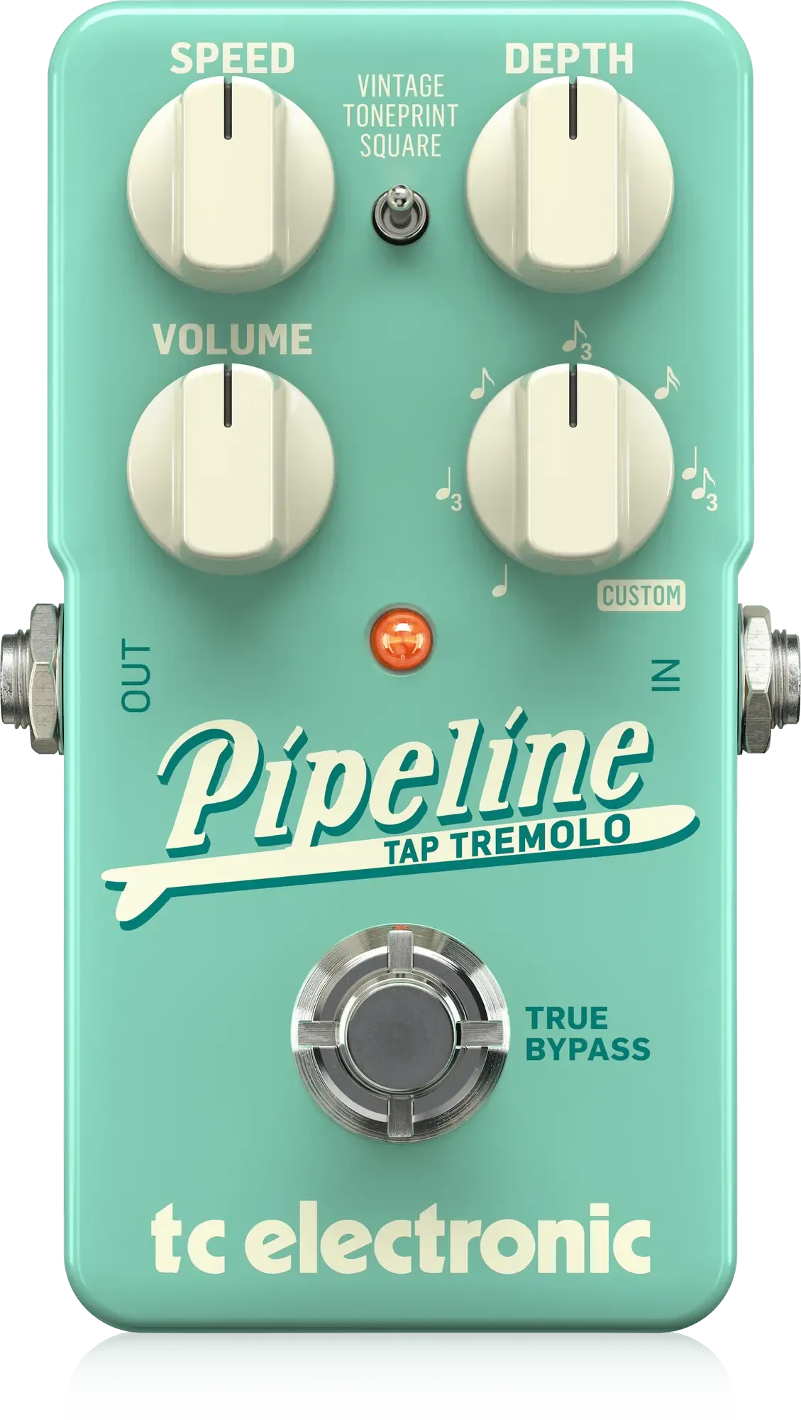 Педаль эффектов для электрогитары TC Electronic Pipeline Tap Tremolo