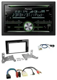 Pioneer Bluetooth MP3 DAB 2DIN USB CD Autoradio für Toyota Aygo AB7 ab 2022 klav