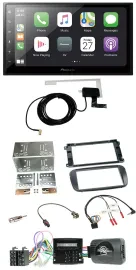 Автомагнитола для Ford S-Max/Mondeo Pioneer 2-DIN, Bluetooth, DAB, USB, поддержка кнопок на руле