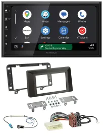 Kenwood DAB Bluetooth USB MP3 2DIN Autoradio für Dacia Duster (ab 2021)