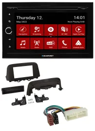 Автомагнитола для Hyundai Kona (с 2018) Blaupunkt 2-DIN, DVD, Bluetooth, DAB, USB