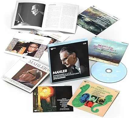 OTTO KLEMPERER - MAHLER: Symphonies Nos. 2, 4, 7, 9; Das Lied Von Der Erde & Other Lieder (7CD)