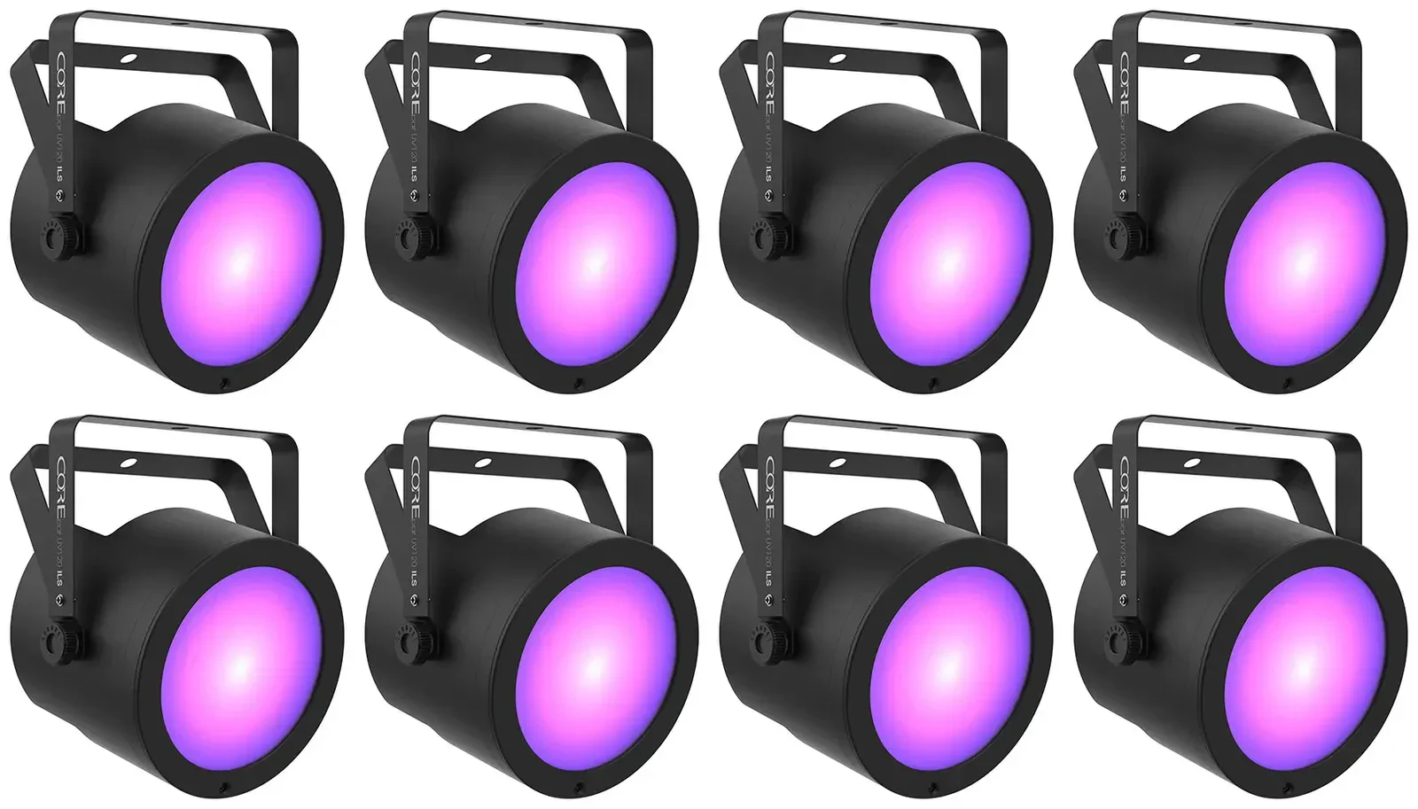 Ультрафиолетовый светильник Chauvet DJ COREpar UV 120 ILS UV COB LED D-Fi USB DMX (8 штук)