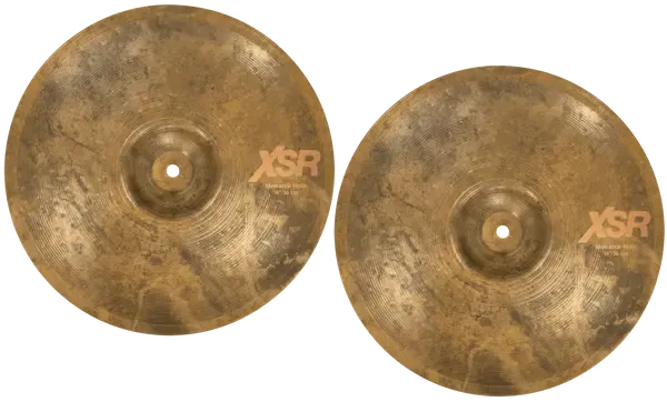 Тарелка барабанная Sabian 14" XSR Monarch Hats (пара)