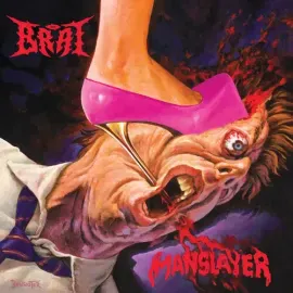 Виниловая пластинка Brat - Manslayer - Black Splatter Vinyl [New Vinyl LP]