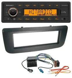Continental MP3 Bluetooth AUX USB Autoradio für Skoda Fabia 5J 07-14 Praktik Roo