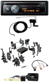 Автомагнитола для Toyota RAV4 2001–2005 Pioneer Bluetooth, DAB, CD, USB, поддержка кнопок на руле