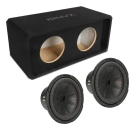 Сабвуфер пассивный NVX NE102P dual 10", slot ported, 3/4" MDF, с сабвуфером CompR