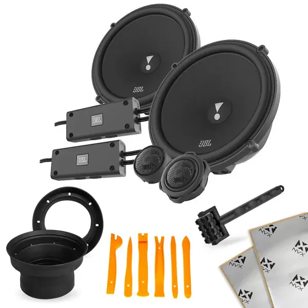 JBL Stadium 62CF 220W 6.5" 2-Way Component Speakers with Accessories