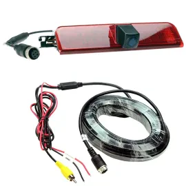 Connects2Vision CAM-VW8 170° Ersatz-Bremslicht-Rückfahrkamera für VW Caddy 2008-