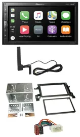 Pioneer USB 2DIN Bluetooth DAB MP3 Autoradio für Suzuki Grand Vitara ab 2005