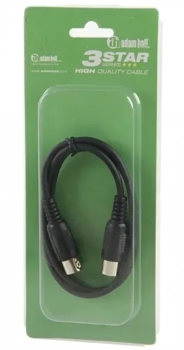 Миди-кабель Adam Hall K3 MIDI 0150 BLK 1.5 м