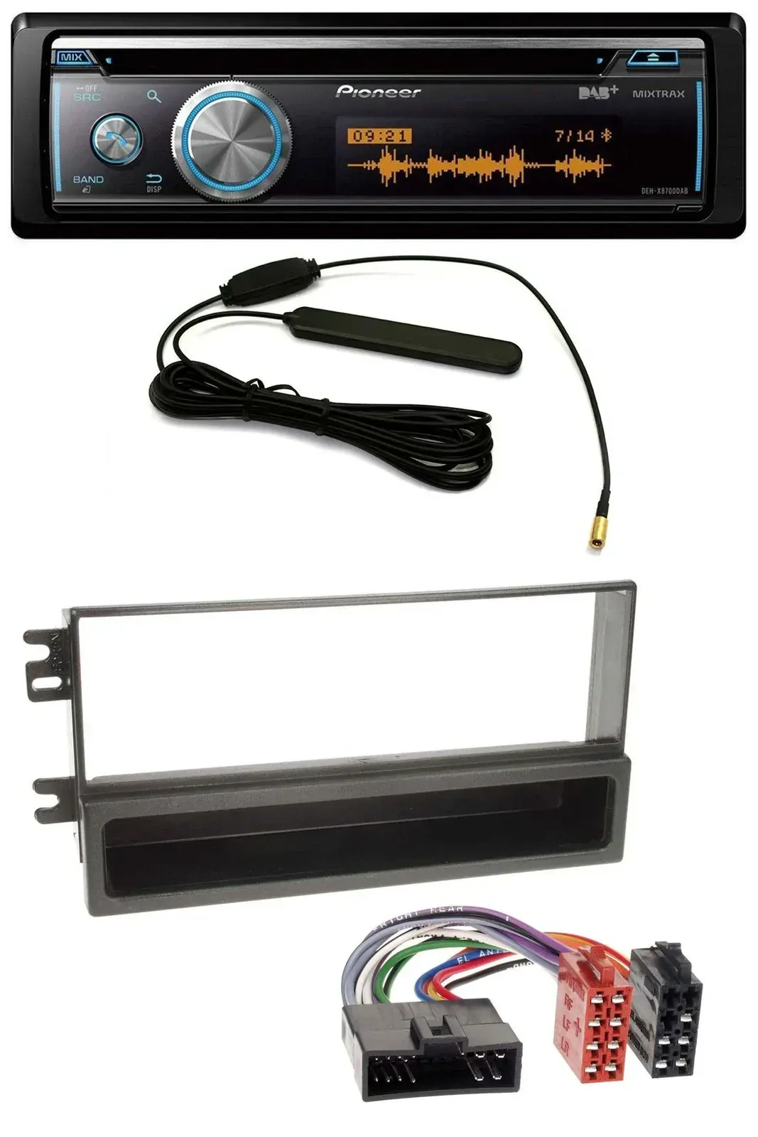 Автомагнитола для Kia Sportage I (2000–2005) Pioneer CD/USB/Bluetooth/DAB/MP3