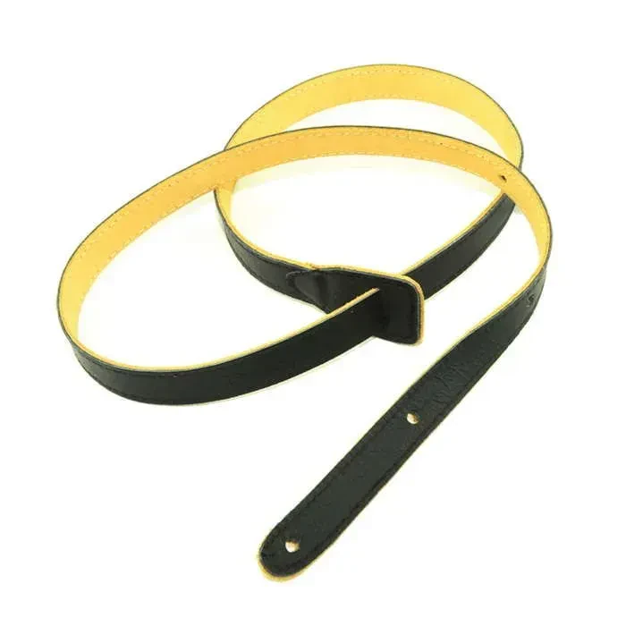 Ремень для мандолины Henry Heller HMANL-BLK Capri Leather Black